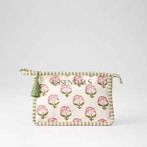 Mark and Graham Floral Print pouch